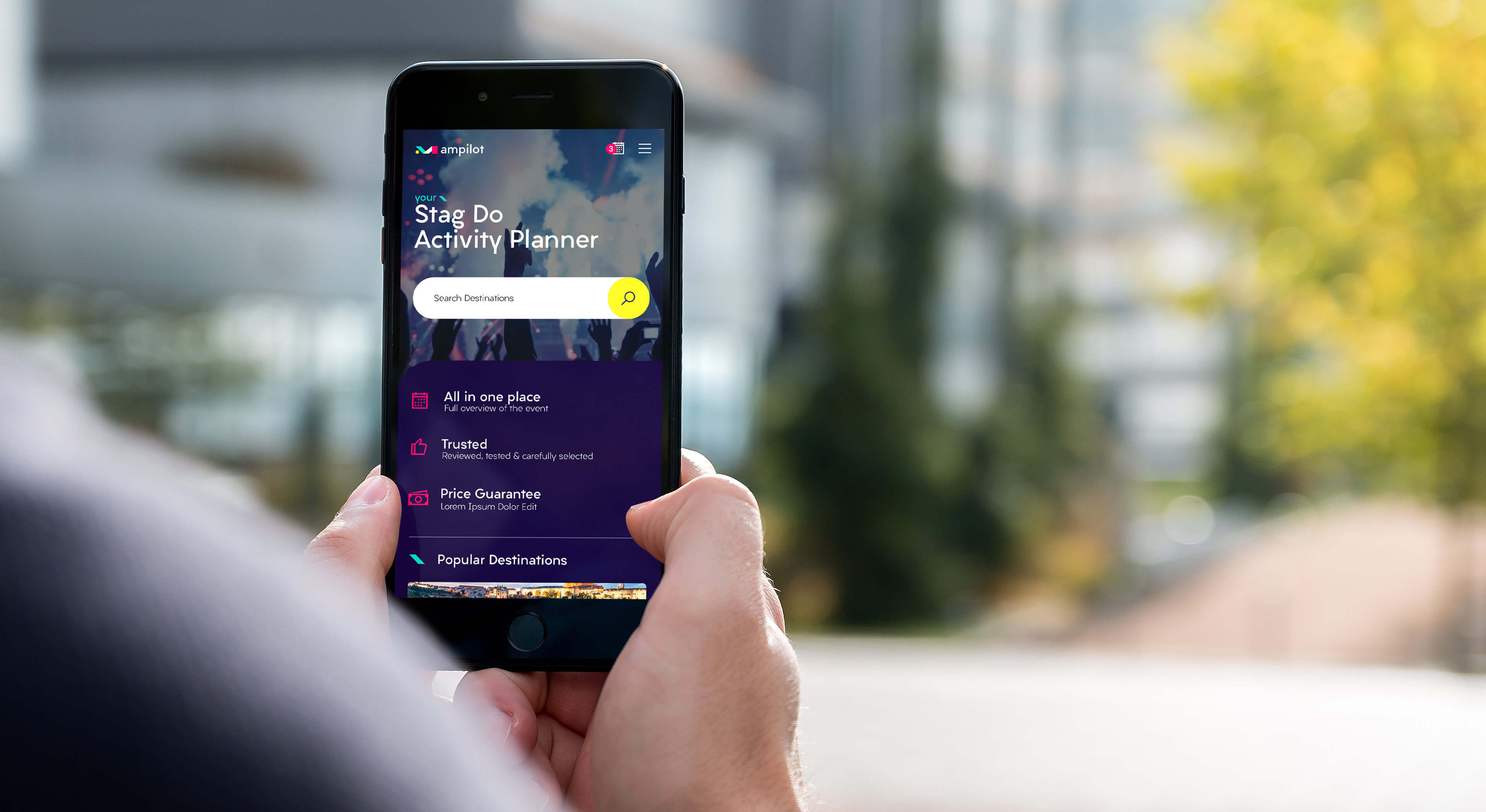Ampilot Mobile Web Design
