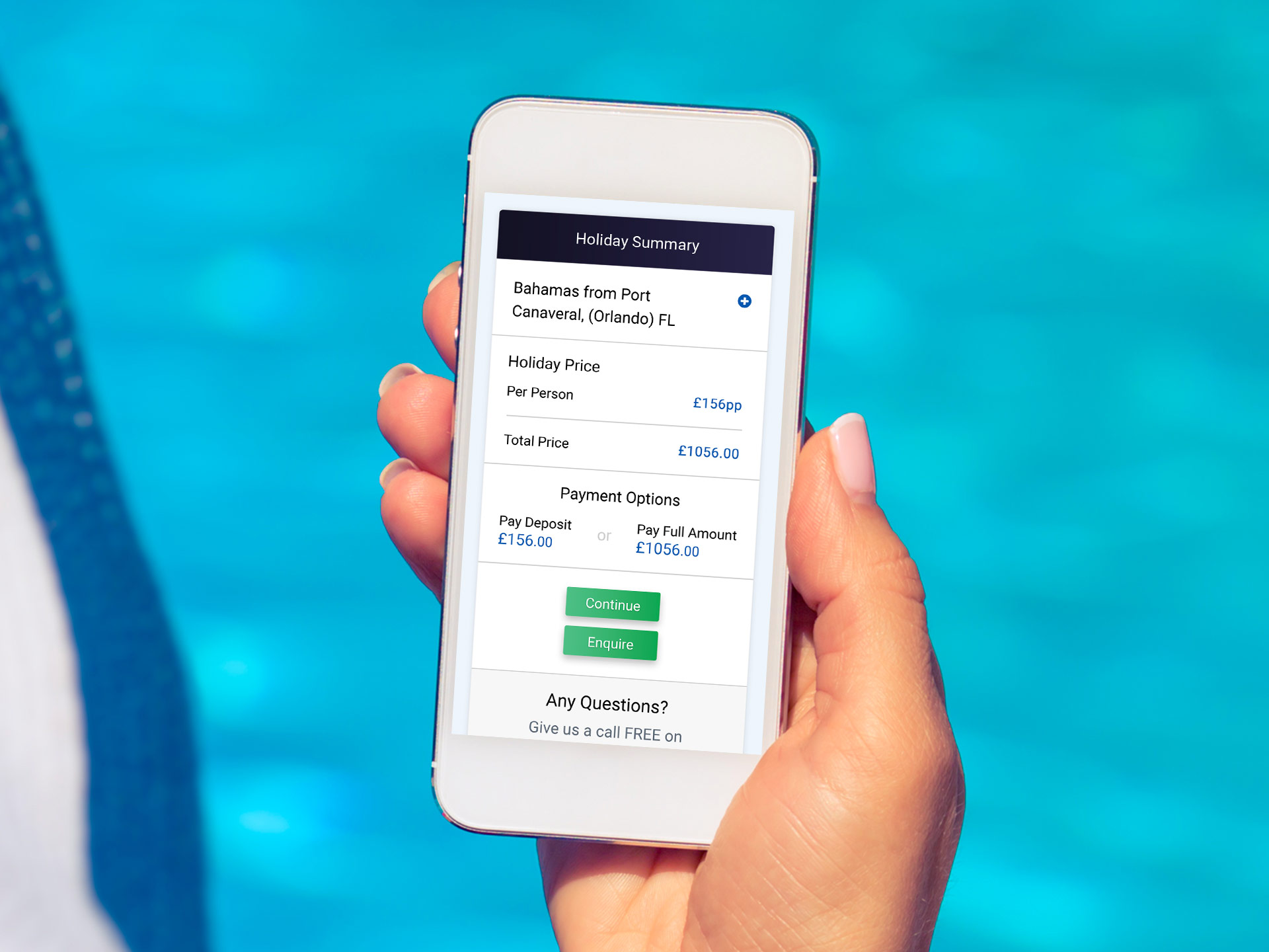 Tour Operator System responsive mobile design produced by CSI Media