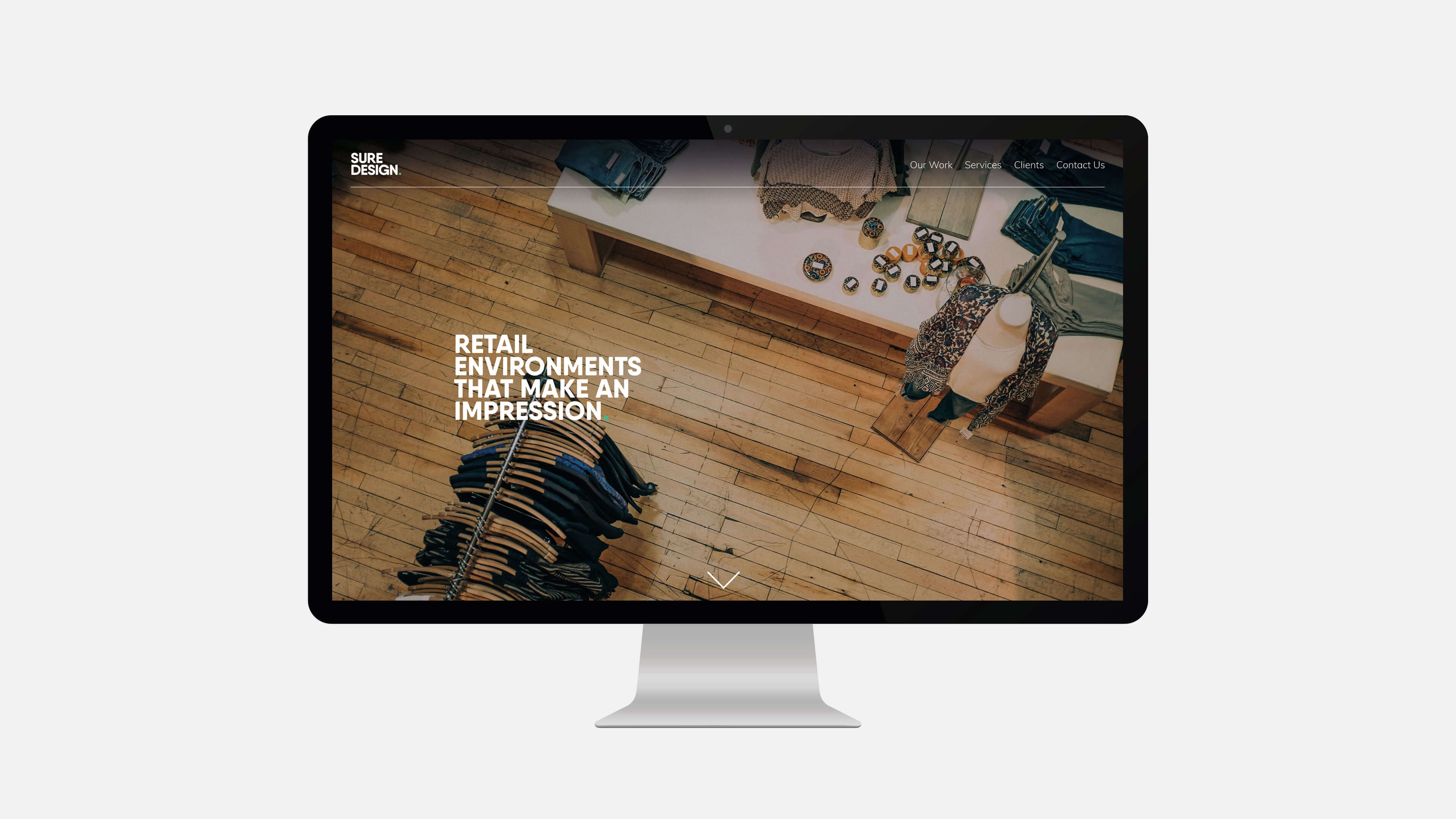 SureDesign Website Homepage Design