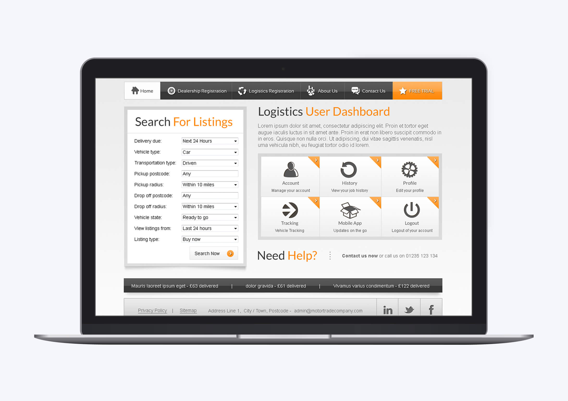 Motor Trade Delivery Software Development by CSI Media Cheshire