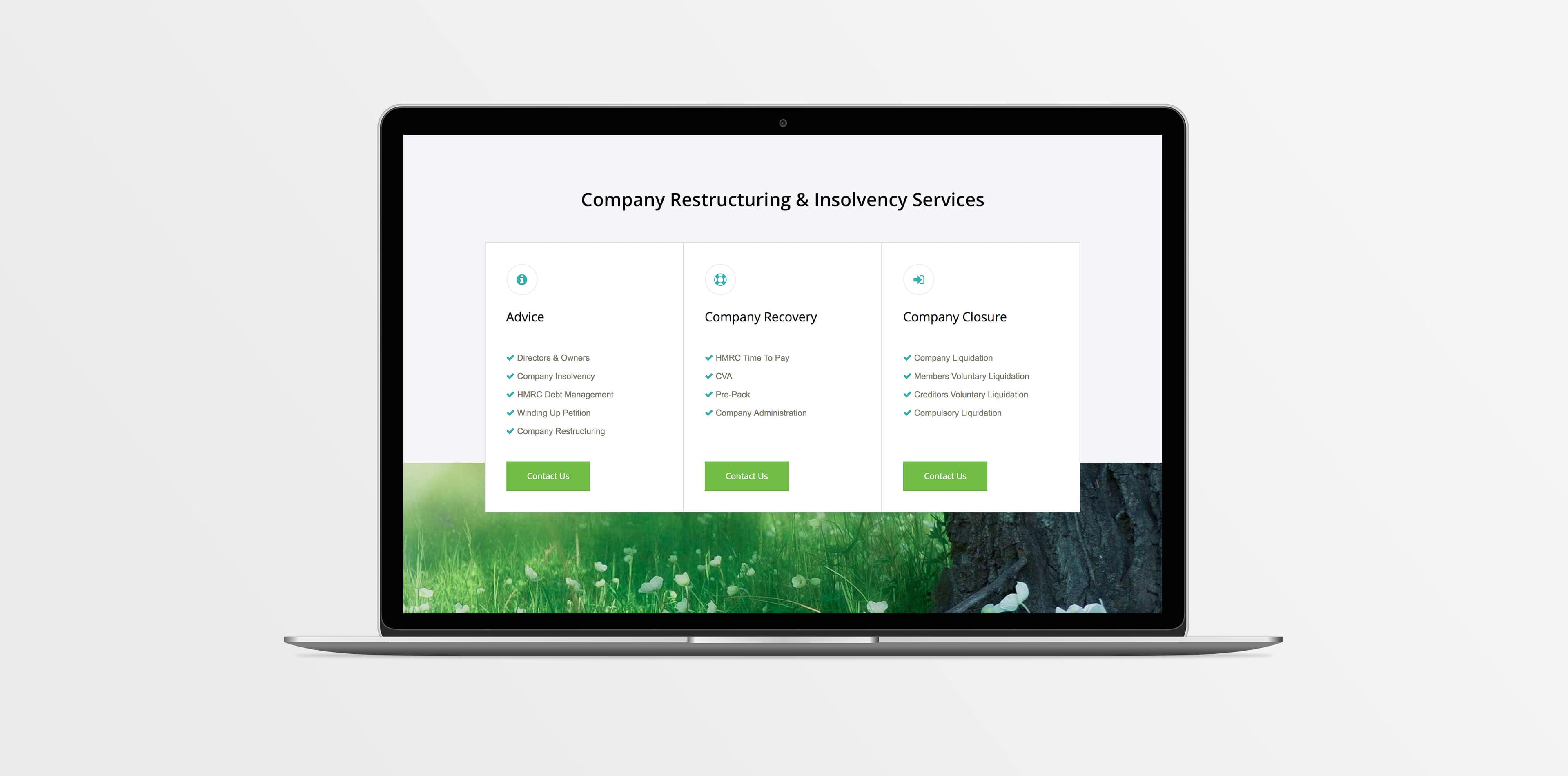 Greenfield Recovery Umbraco web design by CSI Media Cheshire