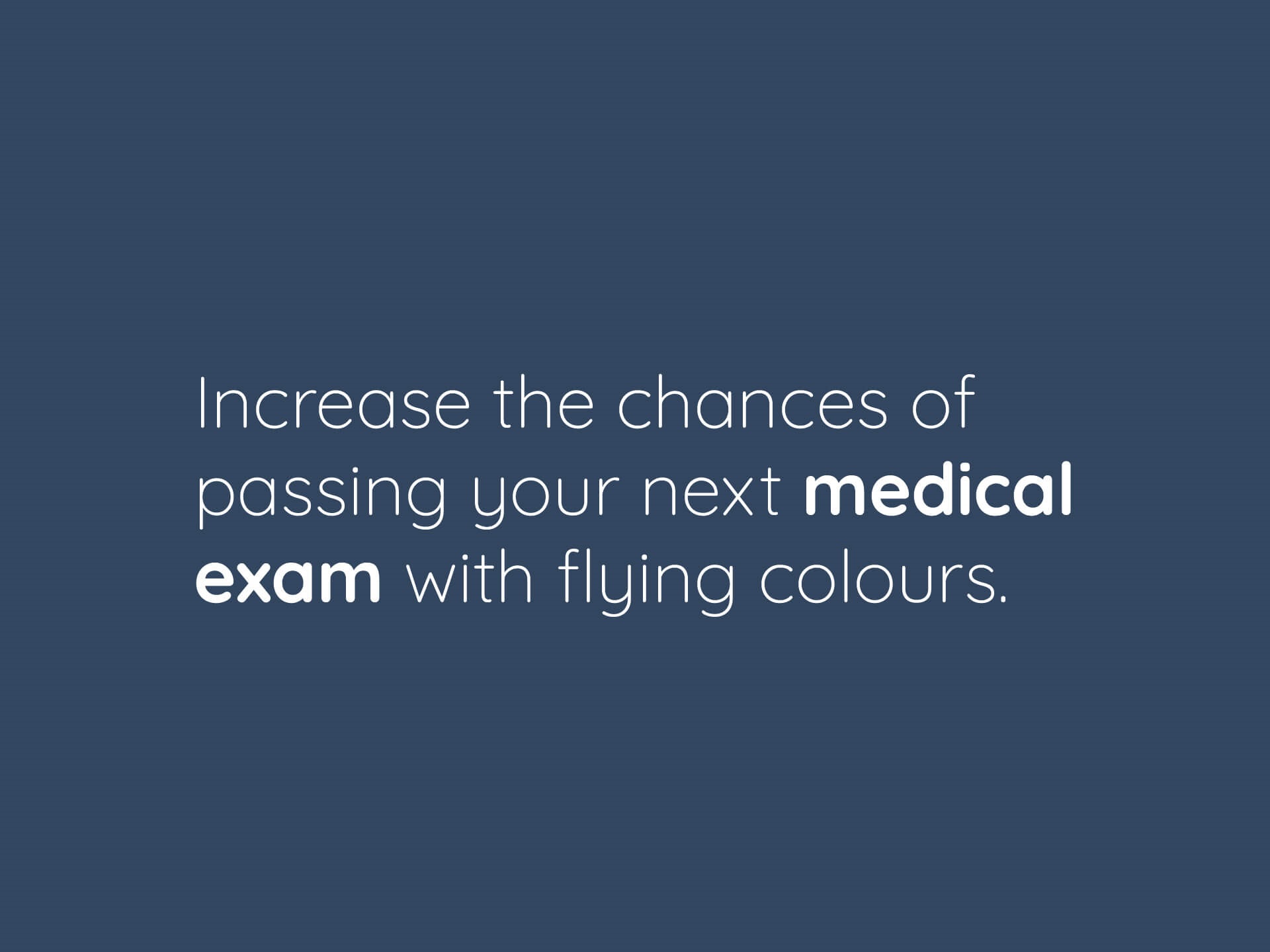 Pastest Medical Examination Service Branded Message