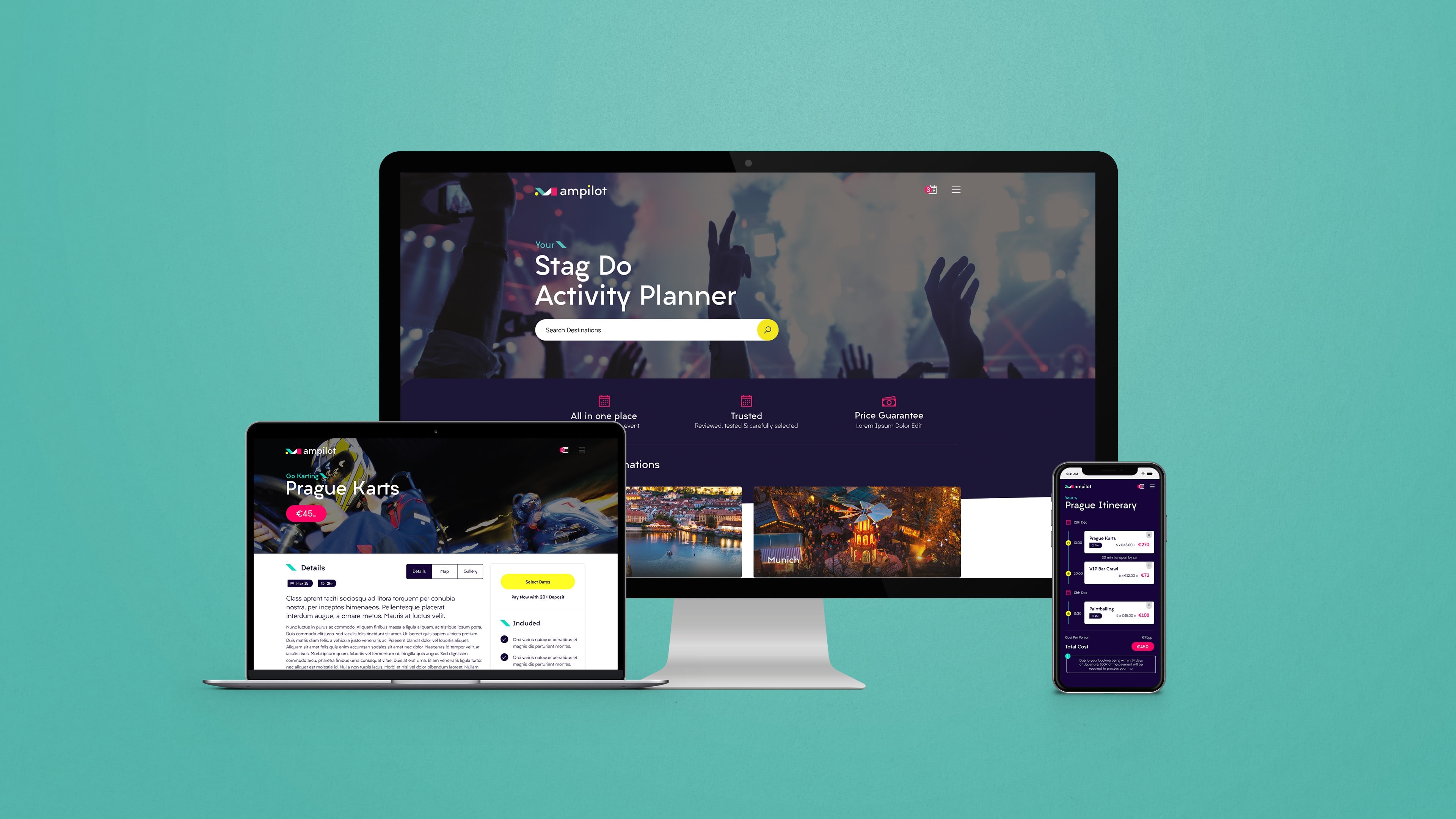 Ampilot Web Design by CSI Media Cheshire