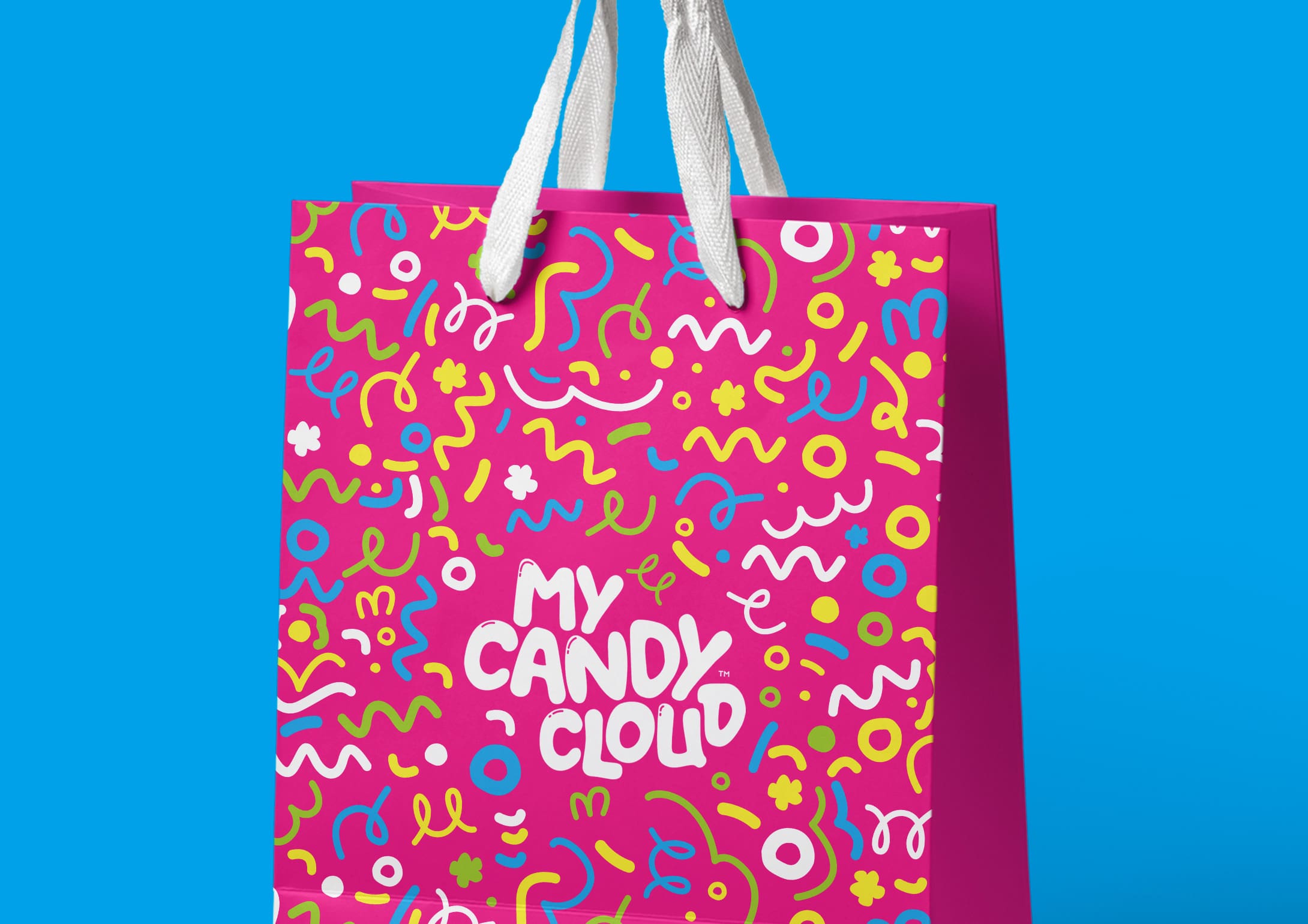 My Candy Cloud Print Design for Sweet Bags