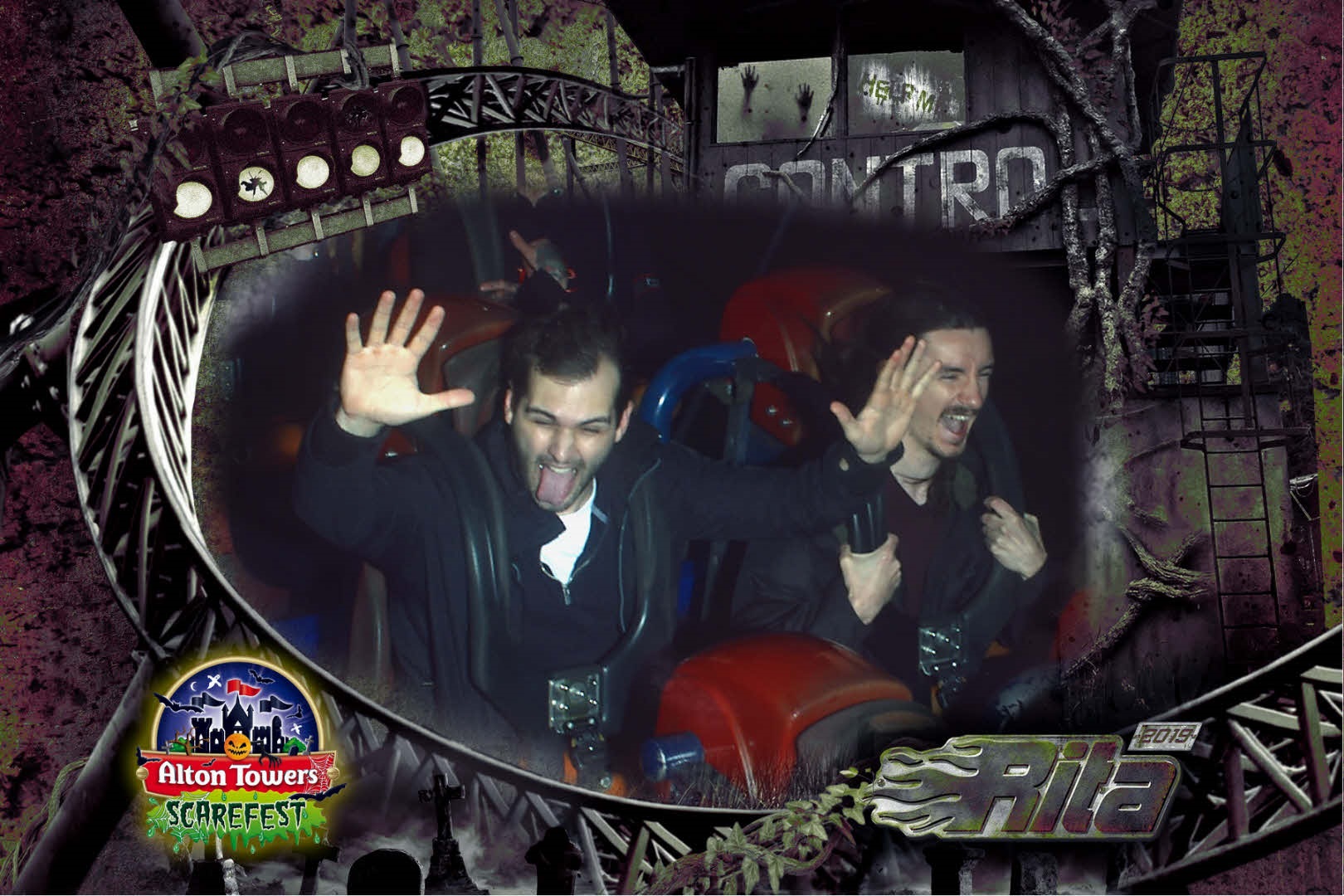 CSI Media on Rita at Alton Towers