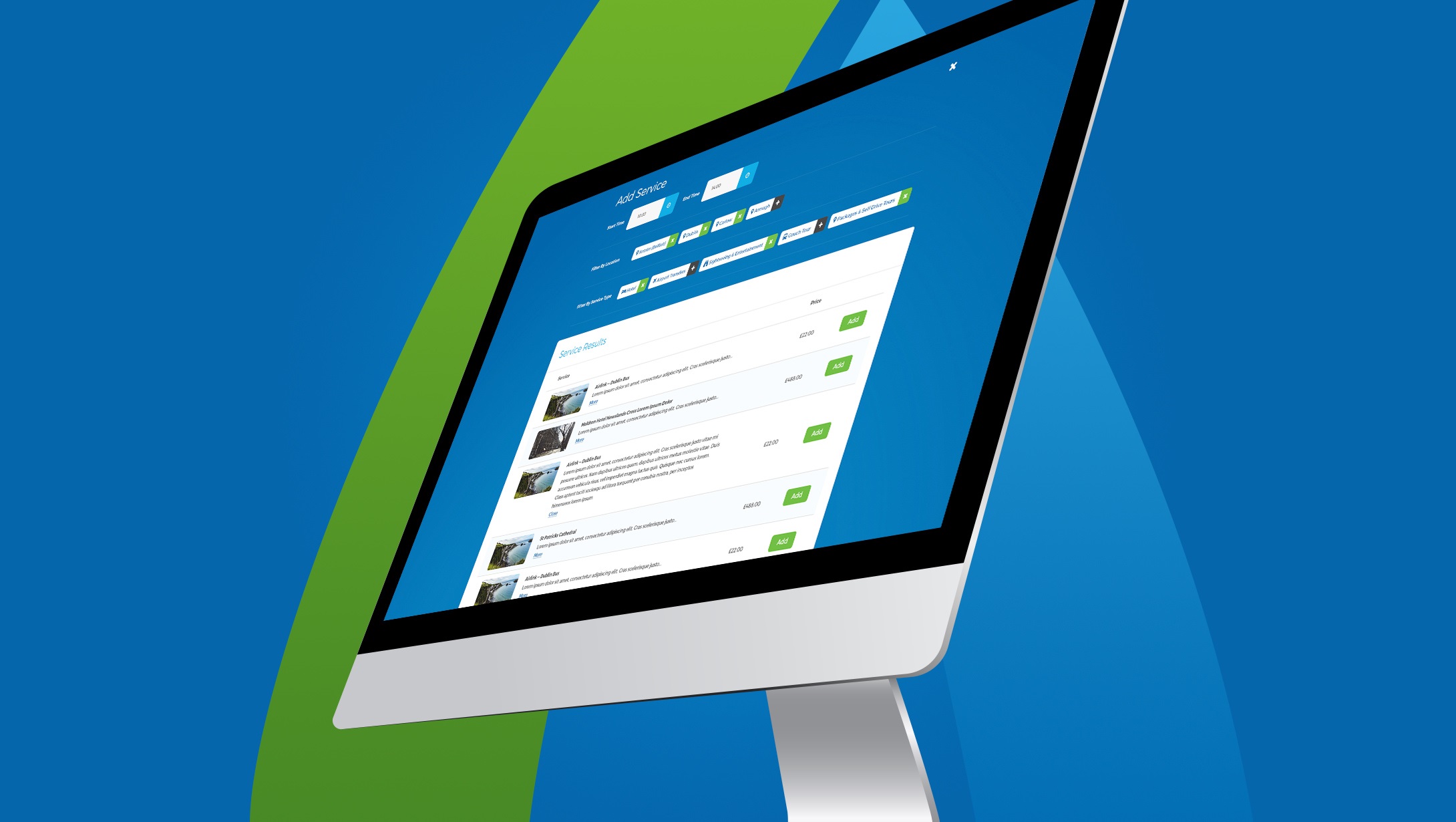 Abbey Ireland & UK B2B Booking System