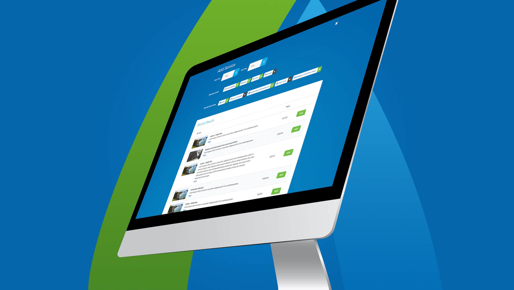 Abbey Ireland & UK Travel Booking System