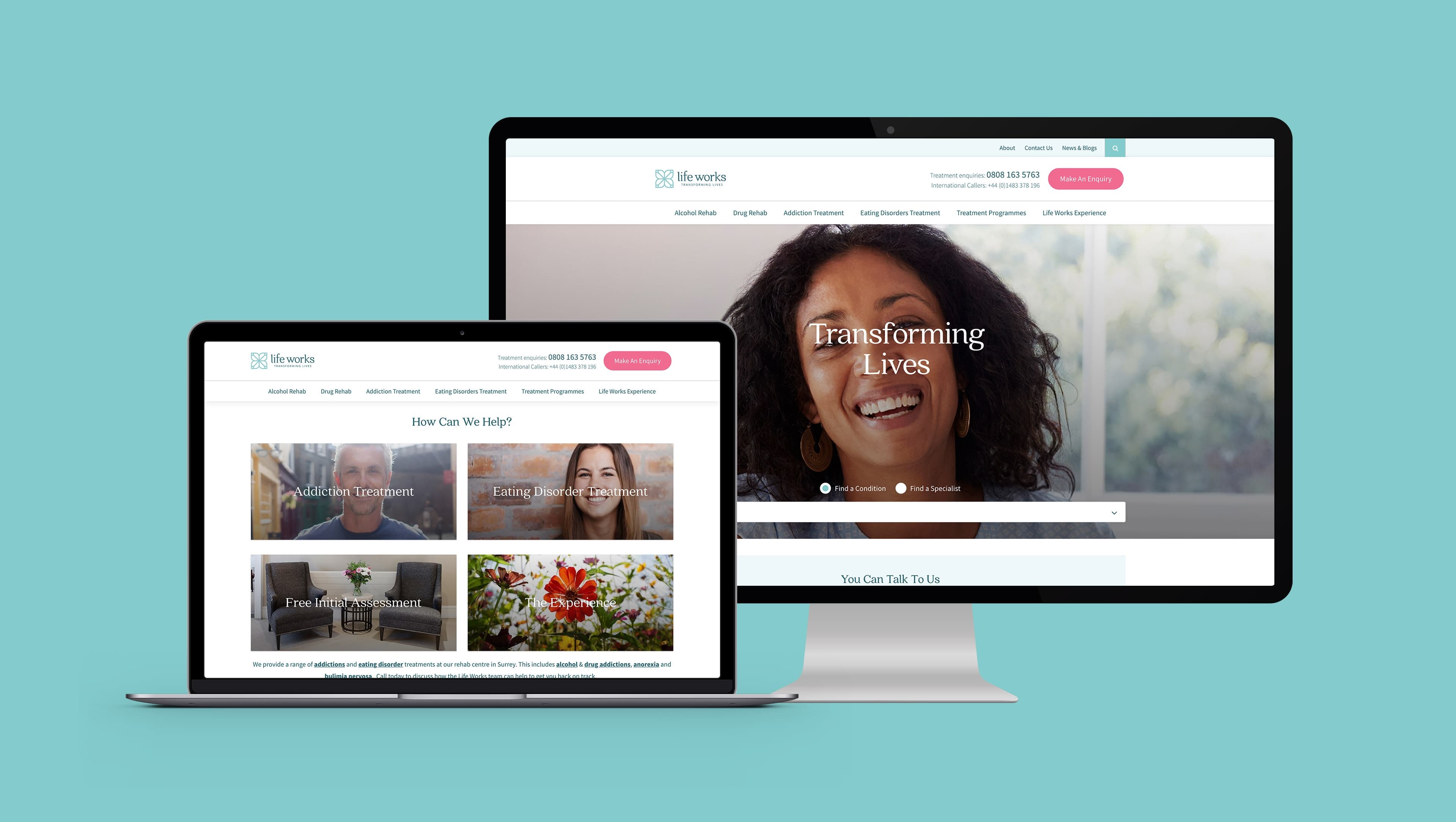 The Priory Group Lifeworks Umbraco CMS Website