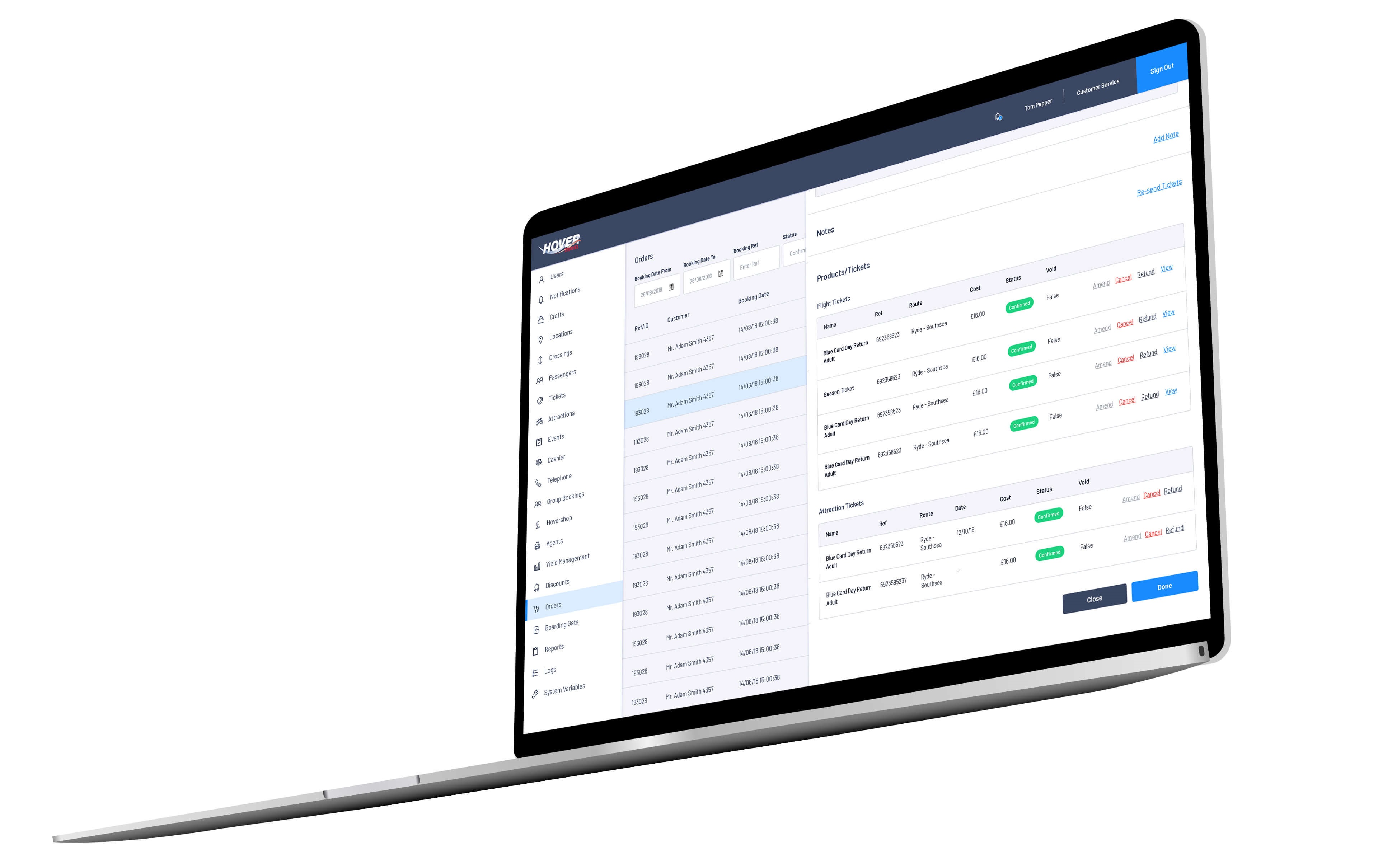 Travel Booking System Developed by CSI Media