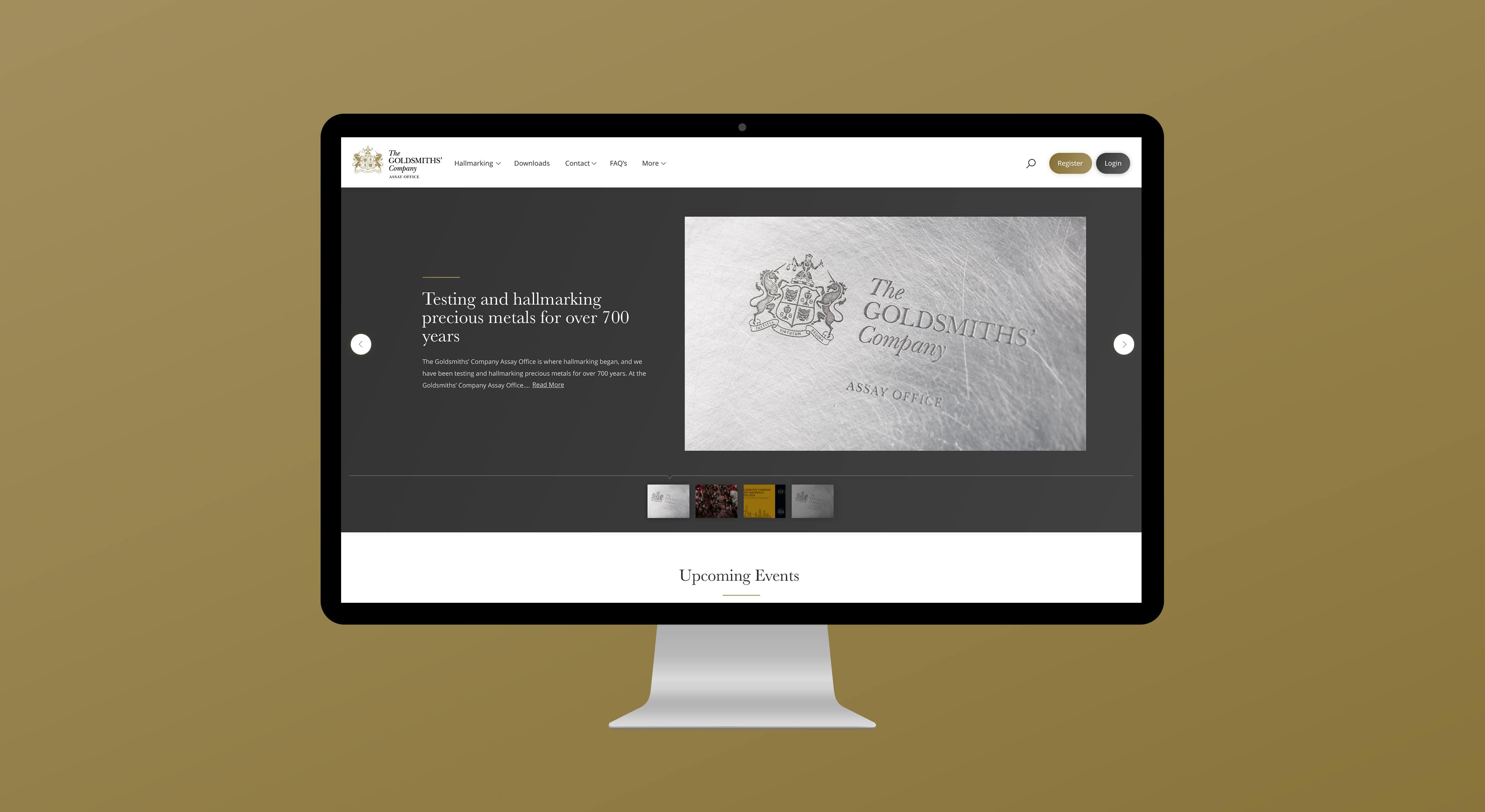 Goldsmiths Company Assay Office Website Homepage