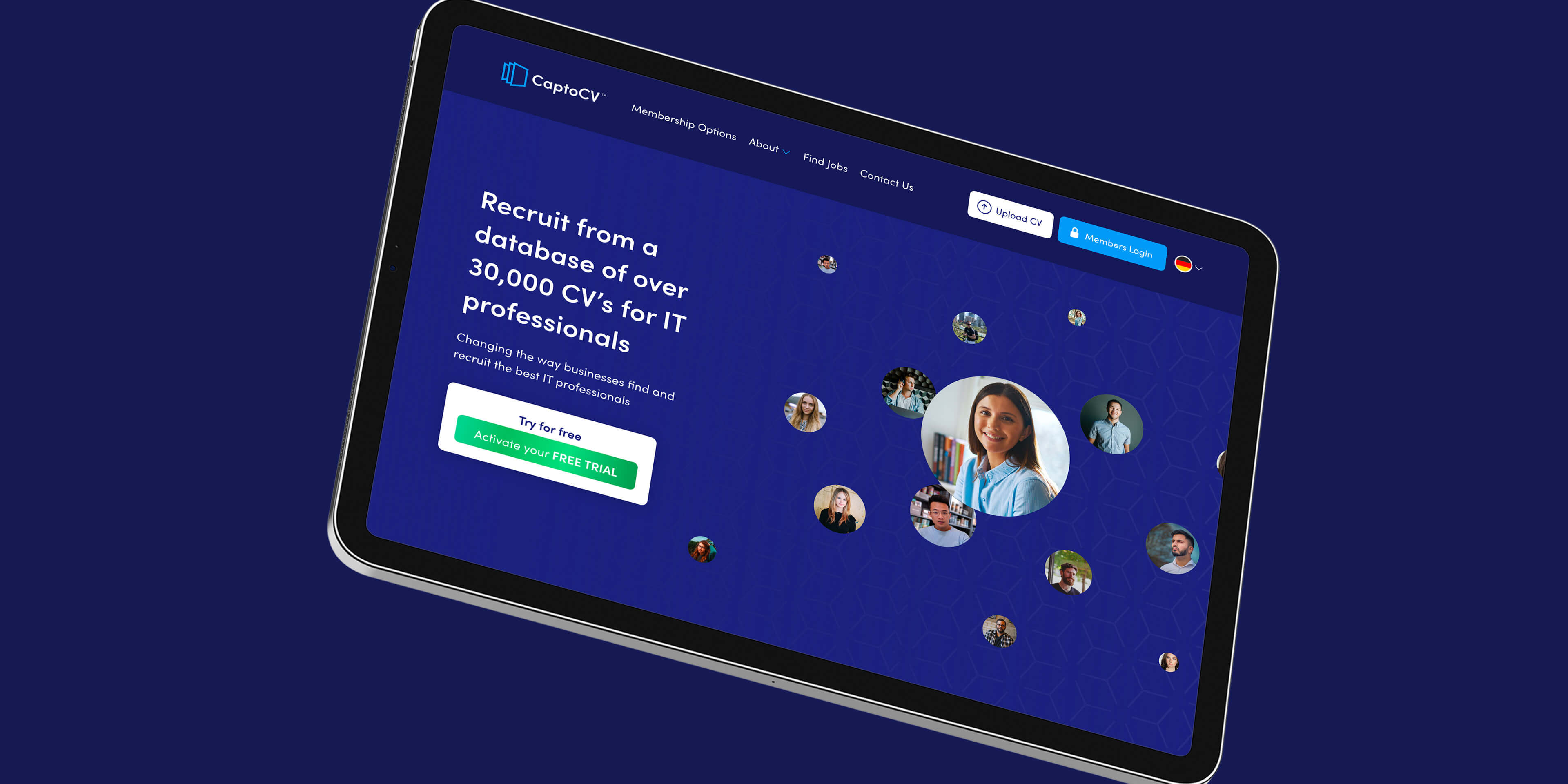 CaptoCV Web Development Project