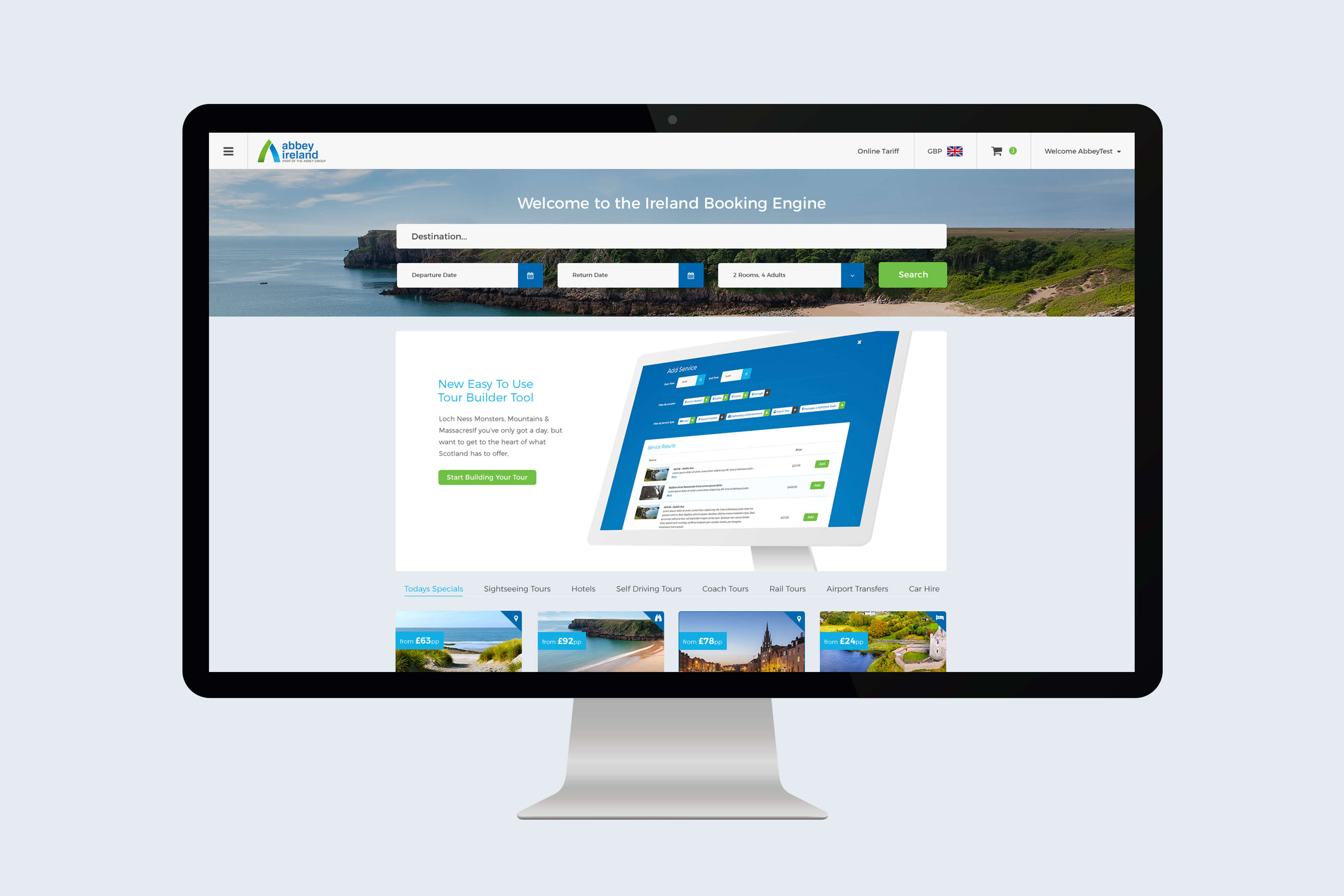 Travel B2B Portal Development