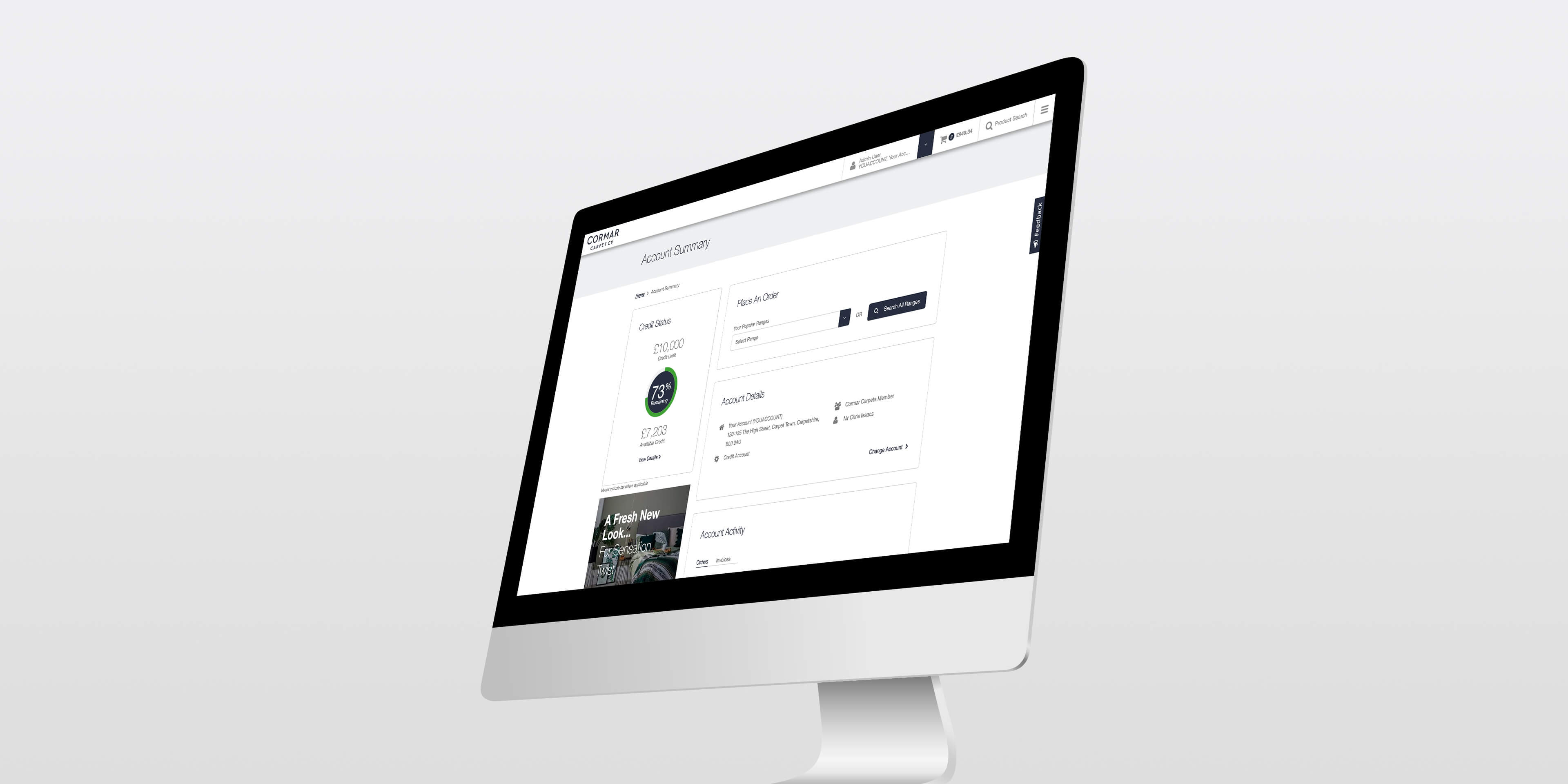 Retail B2B Portal Development