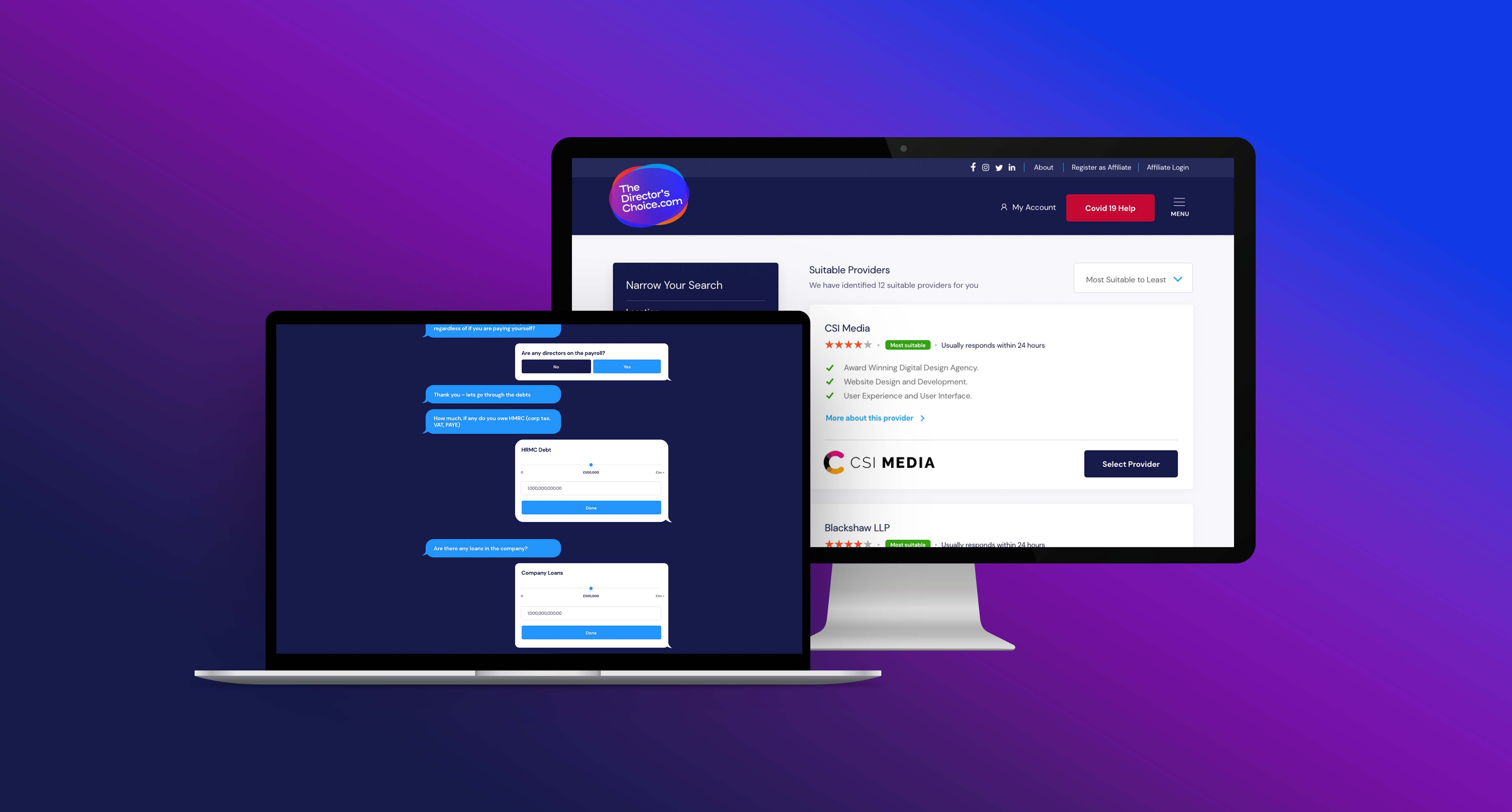 The Director's Choice Wizard Functionality