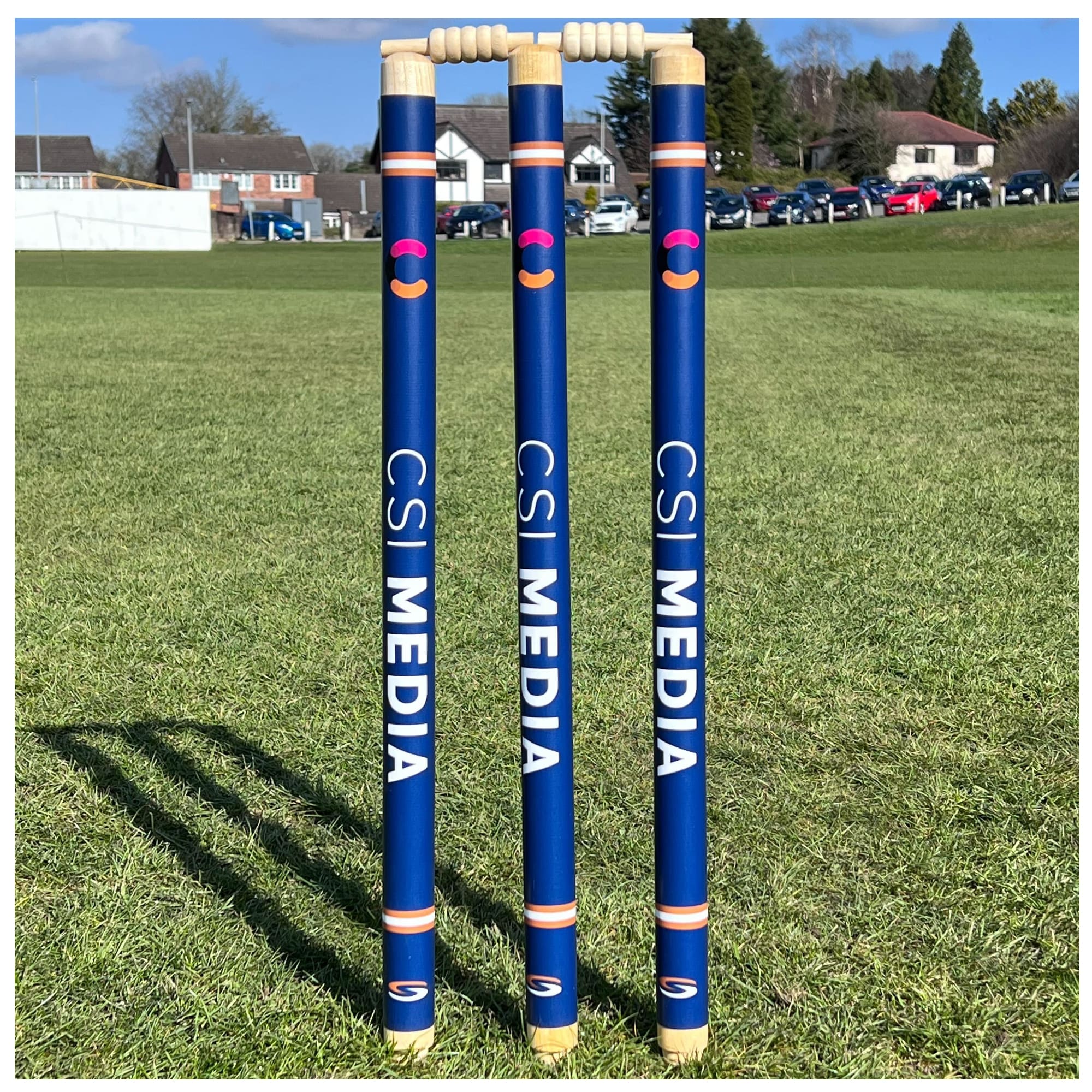 CSI Media Branded Cricket Stumps