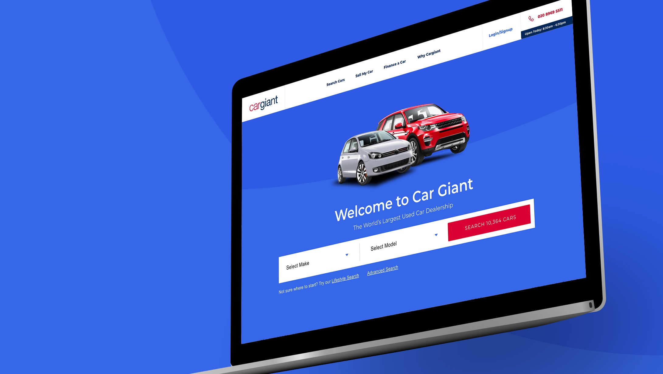 Cargiant Website Development