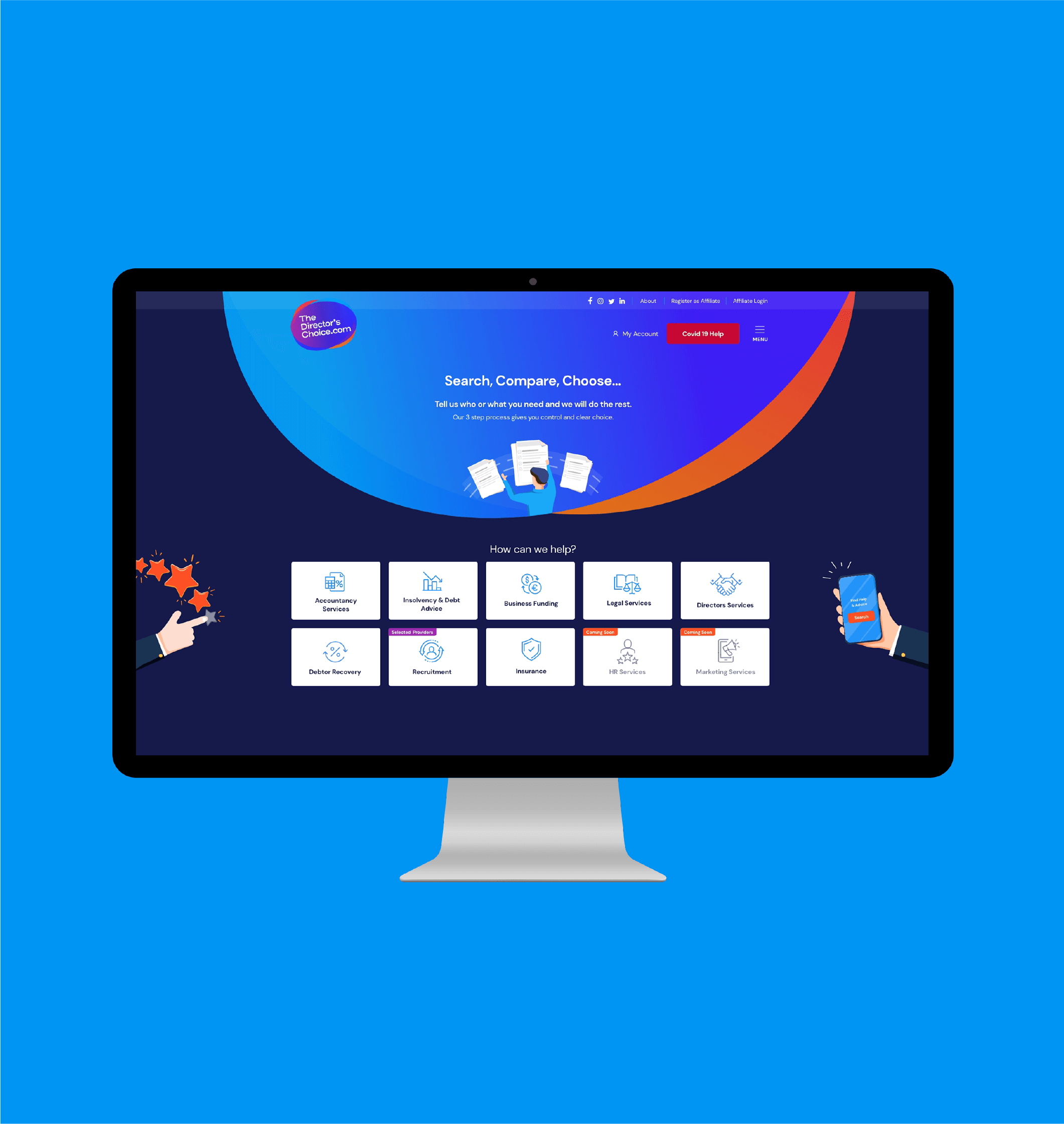 Web Development Agency Functionality