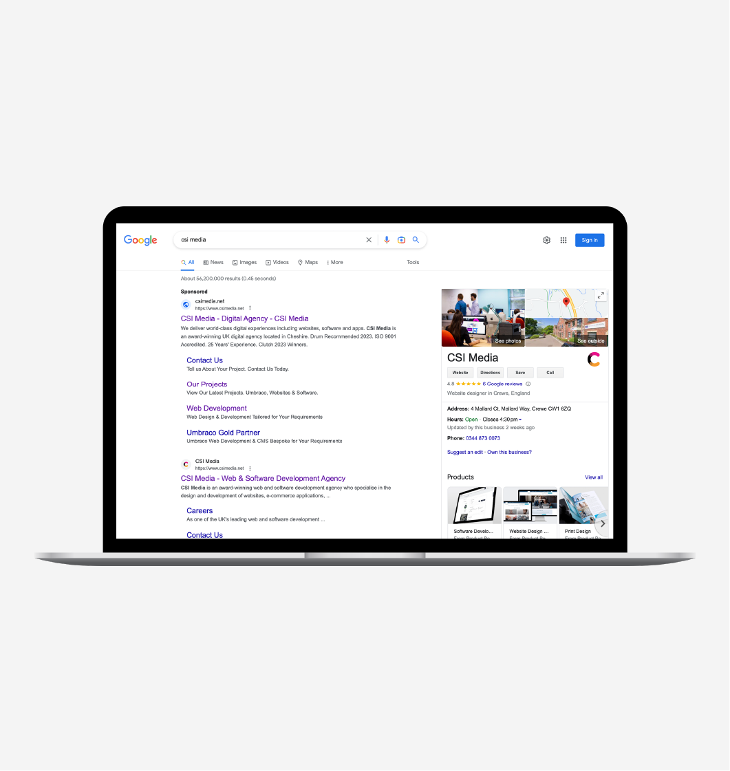 Web Development Agency - Website Health Check