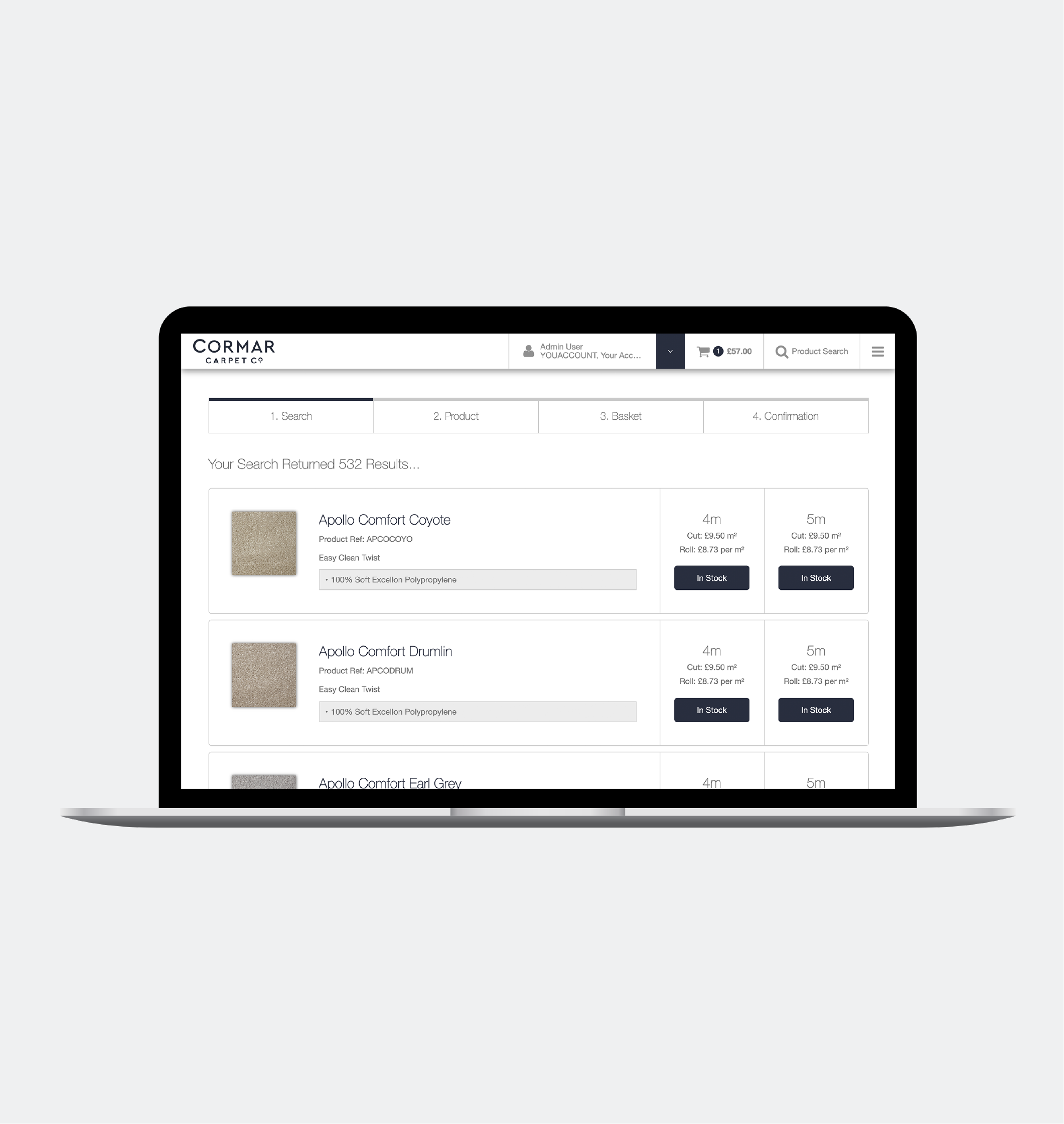Cormar portal sales