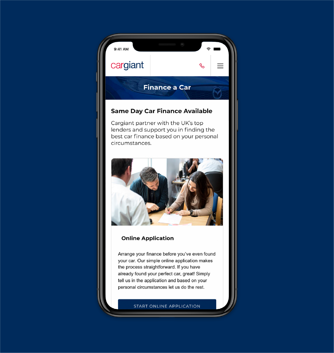 Umbraco Website Project Built for Cargiant by an Umbraco Development Agency